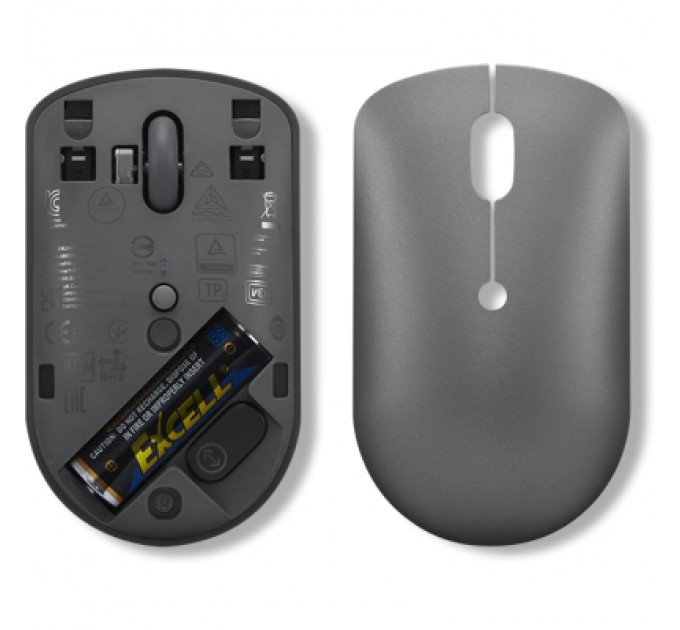 Lenovo Мишка Lenovo 540 USB-C Wireless Storm Grey (GY51D20867)