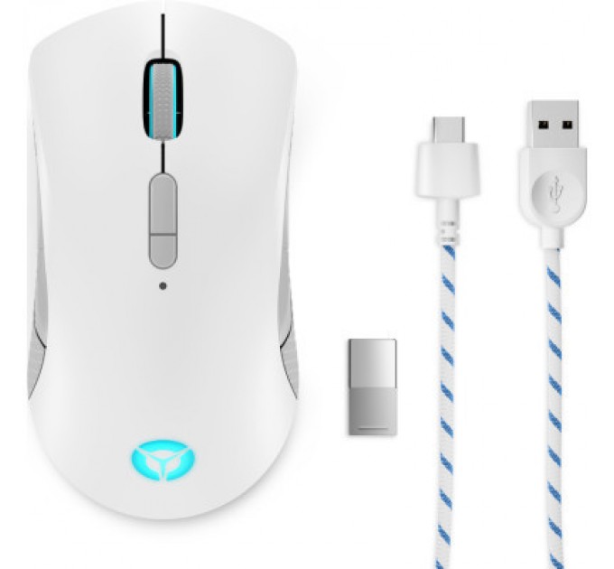 Lenovo Мишка Lenovo Legion M600 RGB Wireless Stingrey White (GY51C96033)