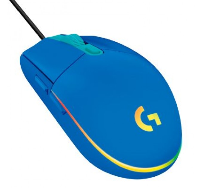 Logitech Мишка Logitech G102 Lightsync USB Blue (910-005801)