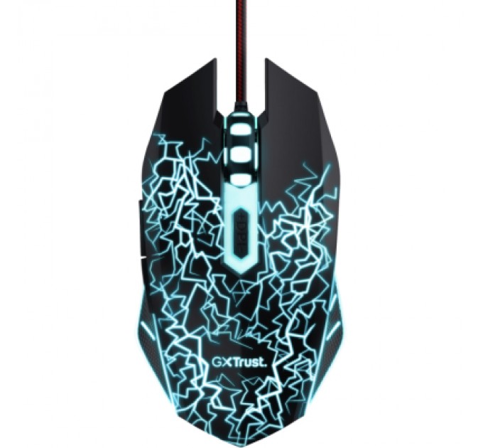 Trust Мишка Trust GXT 105X Izza USB Black (24618)