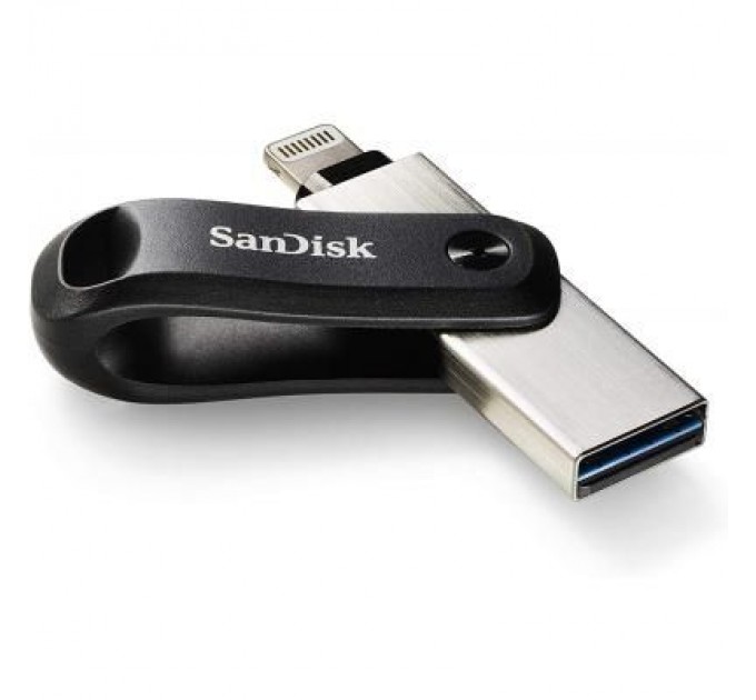 SanDisk USB флеш накопичувач SanDisk 64GB iXpand Go USB 3.0 /Lightning (SDIX60N-064G-GN6NN)