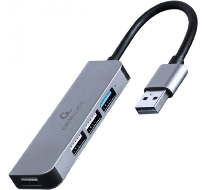 Cablexpert Концентратор Cablexpert USB-A to 1 х USB 3.1 Gen1 (5 Gbps), 3 х USB 2.0 (UHB-U3P1U2P3-01)