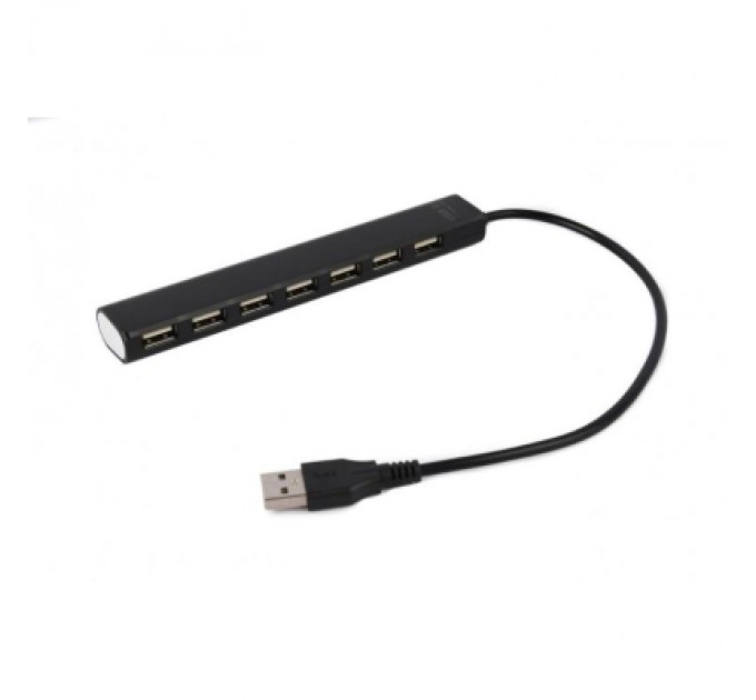 Gembird Концентратор Gembird 7 x USB 2.0 black (UHB-U2P7-04)
