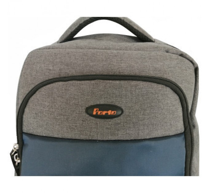 Porto Рюкзак для ноутбука Porto 15.6" RNB-4005 GY (RNB-4005GY)