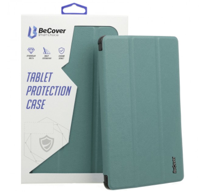 BeCover Чохол до планшета BeCover Smart Case Lenovo Tab M10 Plus TB-125F (3rd Gen)/K10 Pro TB-226 10.61" Dark Green (708303)