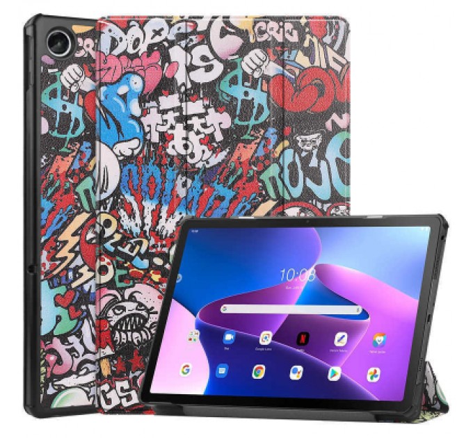 BeCover Чохол до планшета BeCover Smart Case Lenovo Tab M10 Plus TB-125F (3rd Gen)/K10 Pro TB-226 10.61" Graffiti (708314)