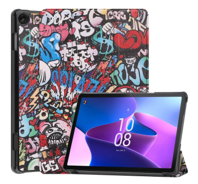 BeCover Чохол до планшета BeCover Smart Case Lenovo Tab M10 TB-328F (3rd Gen) 10.1" Graffiti (708294)
