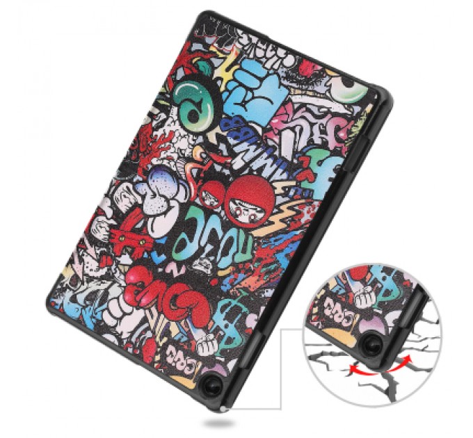 BeCover Чохол до планшета BeCover Smart Case Lenovo Tab M10 TB-328F (3rd Gen) 10.1" Graffiti (708294)