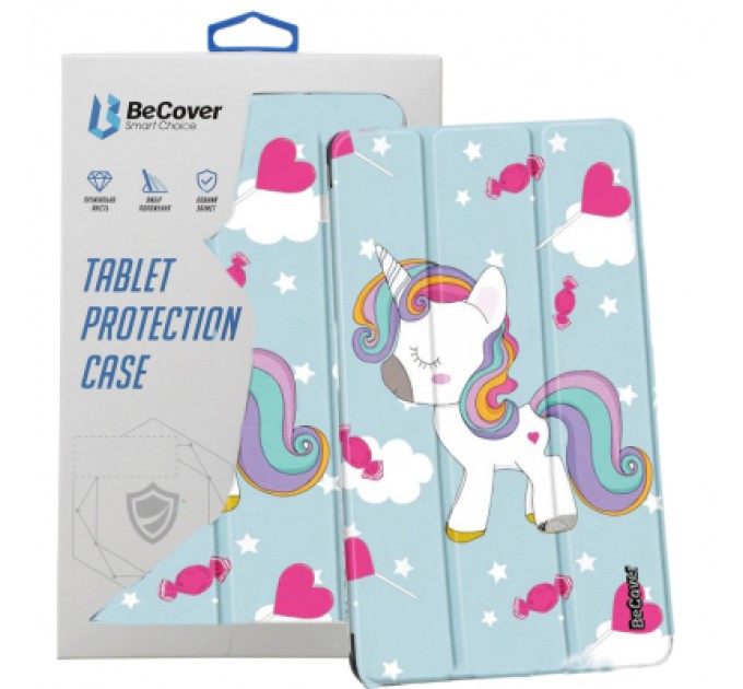 BeCover Чохол до планшета BeCover Smart Case Samsung Galaxy Tab S6 Lite 10.4 P610/P613/P615/P619 Unicorn (708328)
