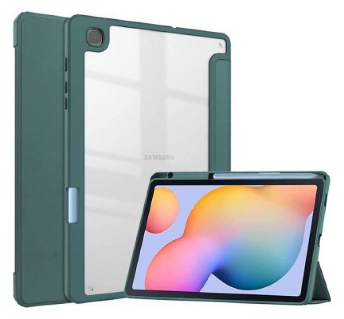 BeCover Чохол до планшета BeCover Soft Edge Pencil Mount Samsung Galaxy Tab S6 Lite 10.4 P610/P613/P615/P619 Dark Green (708353)