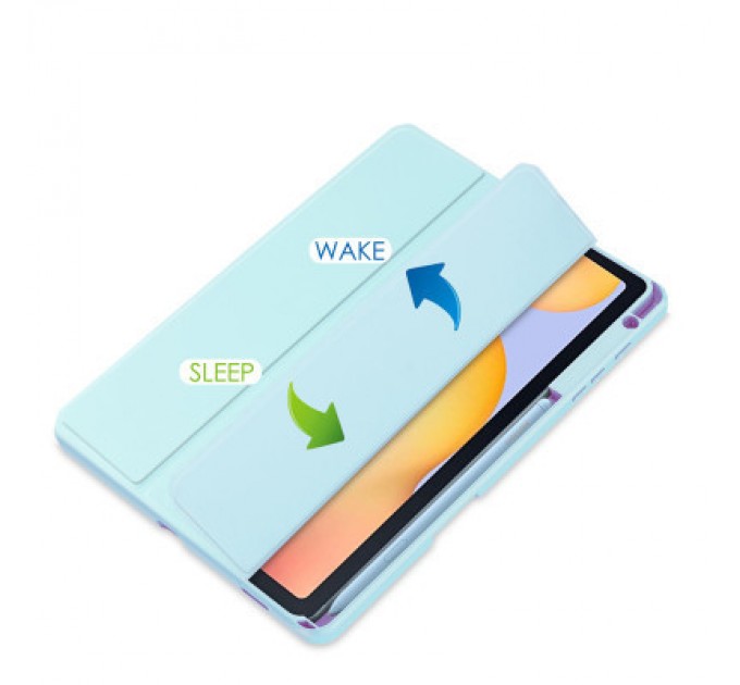 BeCover Чохол до планшета BeCover Soft Edge Pencil Mount Samsung Galaxy Tab S6 Lite 10.4 P610/P613/P615/P619 Light Blue (708354)