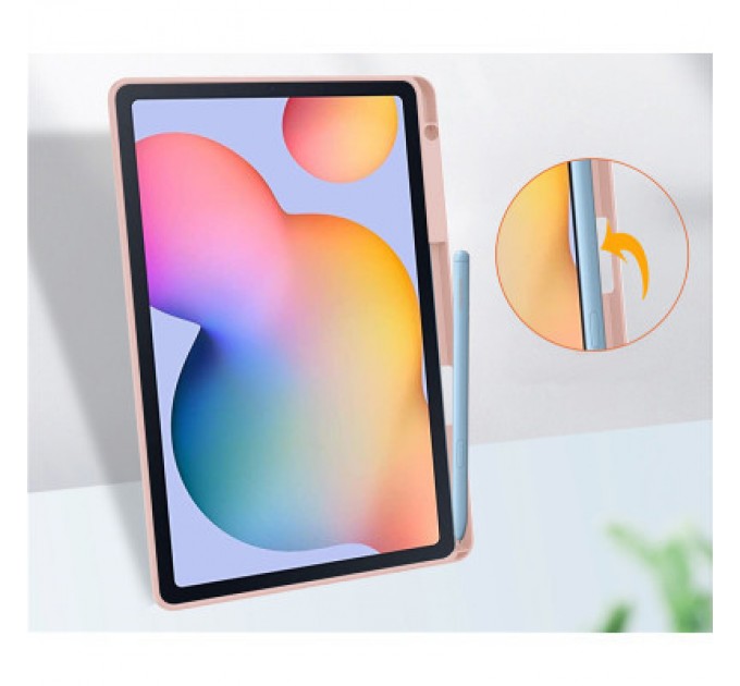 BeCover Чохол до планшета BeCover Soft Edge Pencil Mount Samsung Galaxy Tab S6 Lite 10.4 P610/P613/P615/P619 Rose Gold (708355)