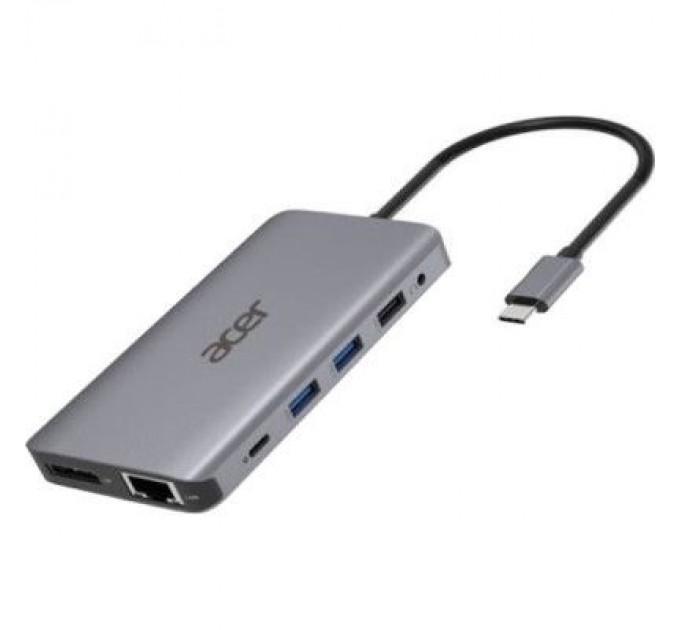 Acer Порт-реплікатор Acer 12in1 Type C dongle USB3.2, USB2.0, SD/TF, HDMI, PD, DP ... (HP.DSCAB.009)