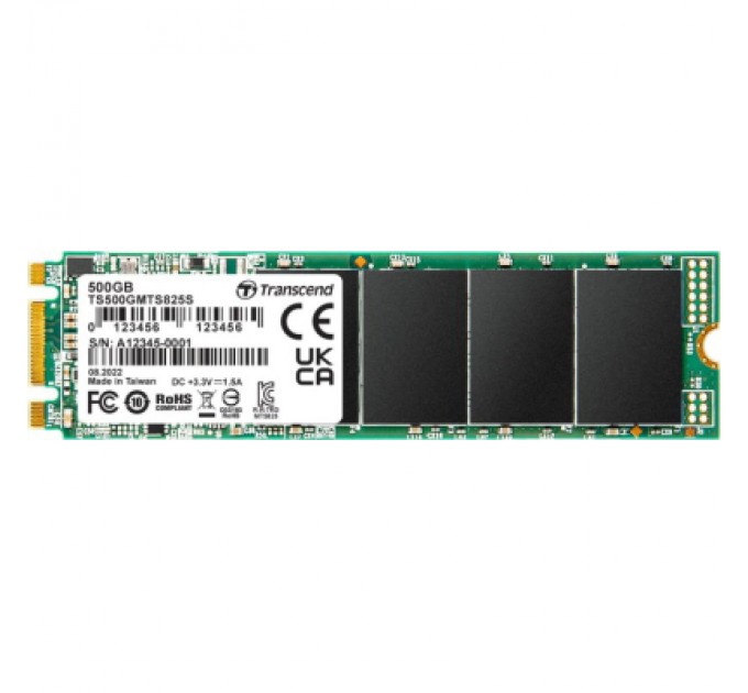 Transcend Накопичувач SSD M.2 2280 500GB Transcend (TS500GMTS825S)