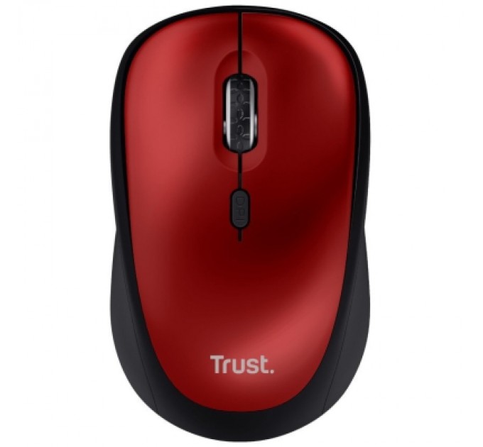 Trust Мишка Trust Yvi+ Silent Eco Wireless Red (24550)
