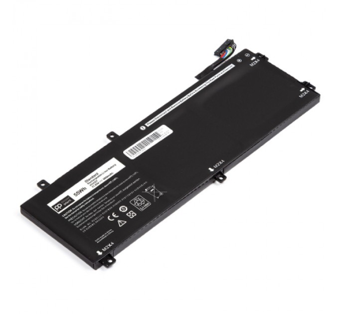 PowerPlant Акумулятор до ноутбука DELL H5H20-3S1P 11.55V 4800mAh PowerPlant (NB441785)