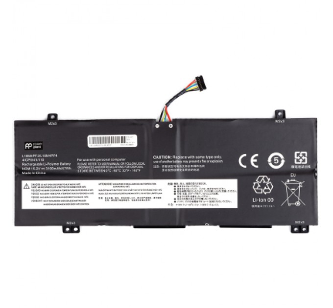 PowerPlant Акумулятор до ноутбука LENOVO L18M4PF3-68-4S1P 15.2V 3100mAh PowerPlant (NB481811)