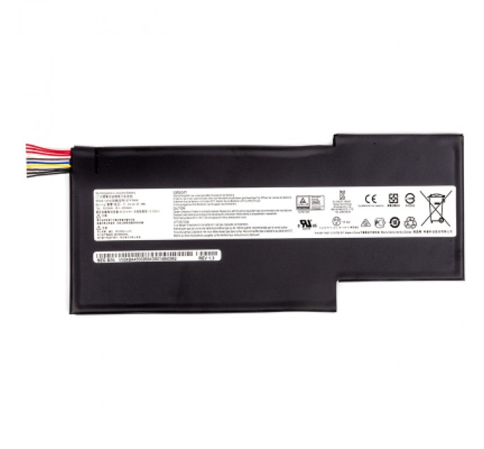 MSI Акумулятор до ноутбука MSI GS63VR (BTY-M6K) 11.4V 4500mAh (NB470143)