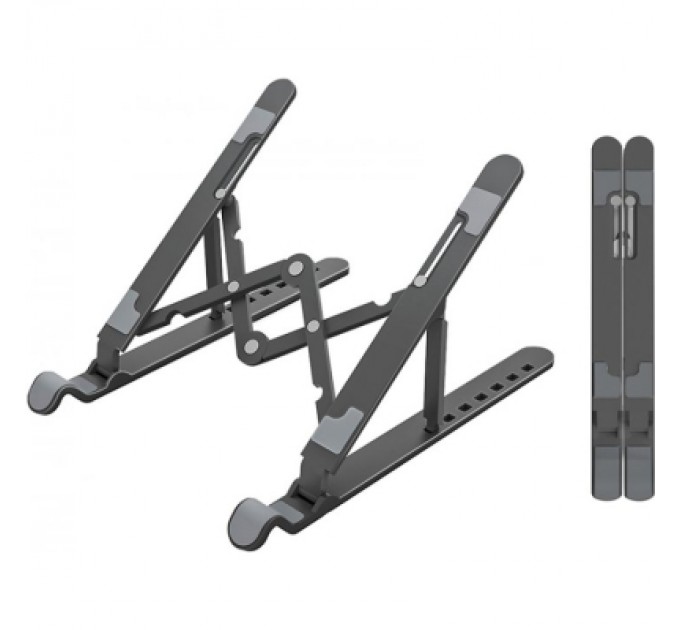 Orico Підставка до ноутбука Orico 11-17", 7 position (15°-45°) plastic black (HS081836)