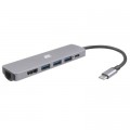2E Концентратор 2E USB-C Slim Aluminum Multi-Port 6in1 (2EW-2684)