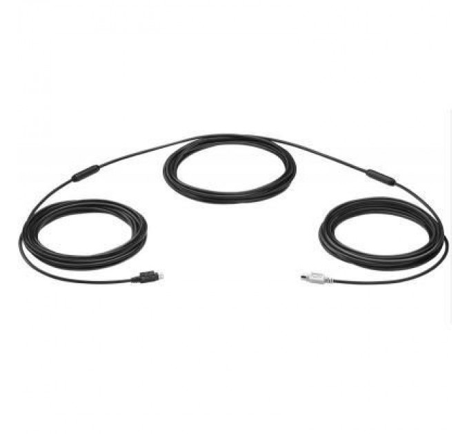 Logitech Кабель мультимедійний Logitech Extender Cable for Group Camera 15m Business MINI-DIN (939-001490)