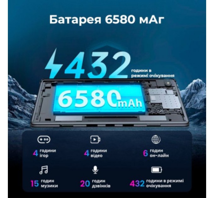 Oscal Планшет Oscal Pad 10 8/128GB 4G Dual Sim Diamond Grey