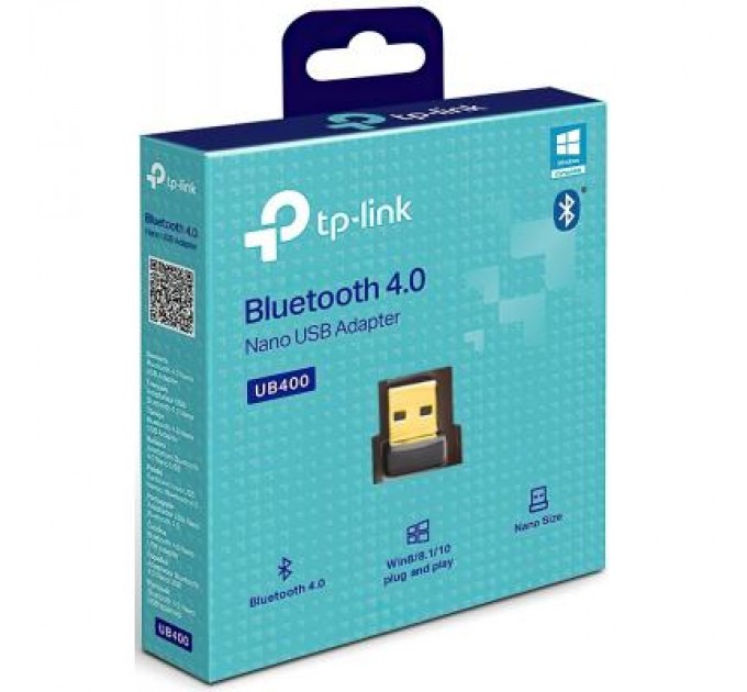 TP-Link Bluetooth-адаптер TP-Link UB400 Bluetooth 4.0 nano (UB400)