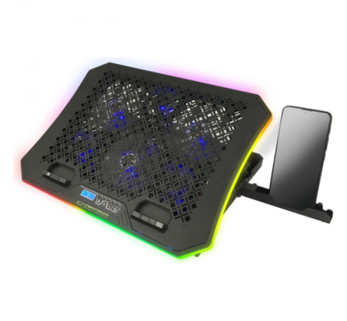 Esperanza Підставка до ноутбука Esperanza EGC109 with RGB Galerne + mobile stand (EGC109)