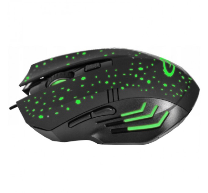 Esperanza Мишка Esperanza MX212 Galaxy USB Black-Green (EGM212)