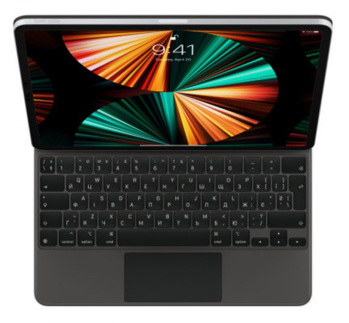 Apple Чохол до планшета Apple Magic Keyboard for iPad Air 13-inch (M2) - Ukrainian - Black (MJQK3UA/A)