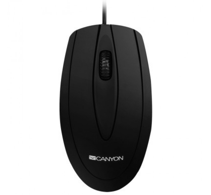 Canyon Мишка Canyon CM-1 USB Black (CNE-CMS1)