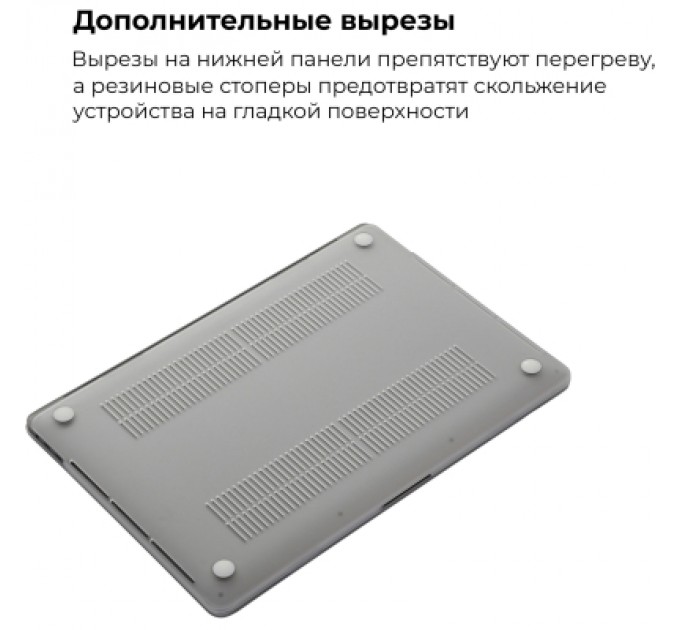 Armorstandart Чохол до ноутбука Armorstandart 13.3" MacBook Pro 2020 (A2289/A2251) Matte Shell (ARM57239)