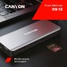 Canyon Порт-реплікатор Canyon DS-12, 13 in 1 USB-C hub, 2*HDMI, Gigabit Ethernet, VGA, 3*USB3.0, PD/100W, 3.5mm audio jack (CNS-TDS12)