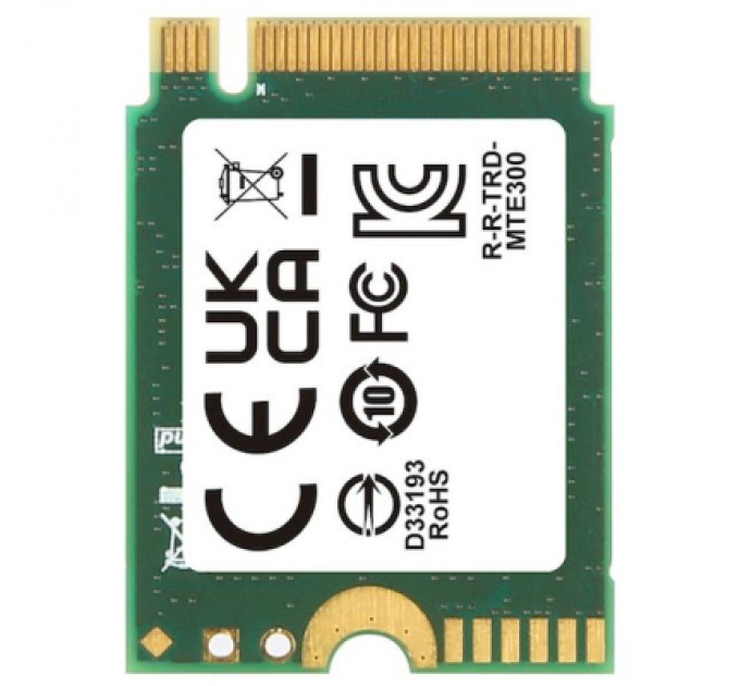 Transcend Накопичувач SSD M.2 2230 512GB Transcend (TS512GMTE300S)