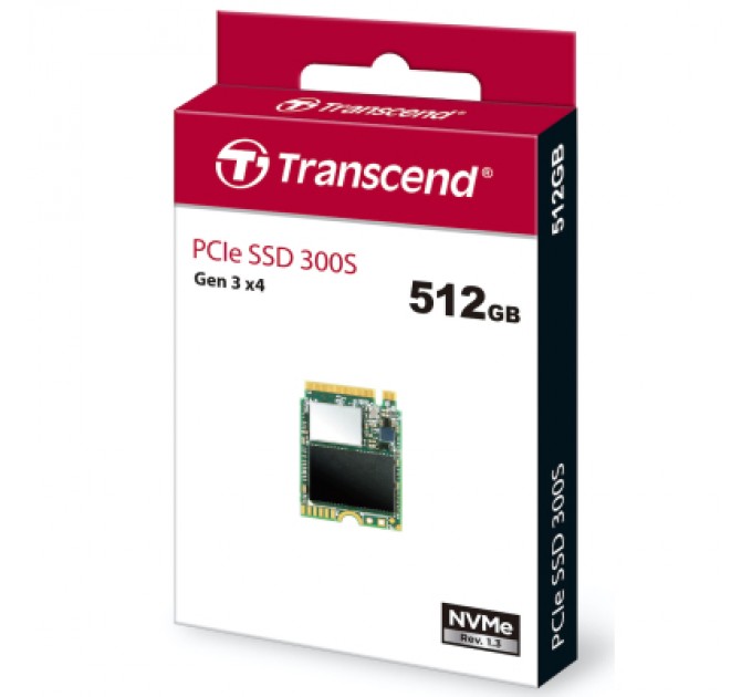 Transcend Накопичувач SSD M.2 2230 512GB Transcend (TS512GMTE300S)