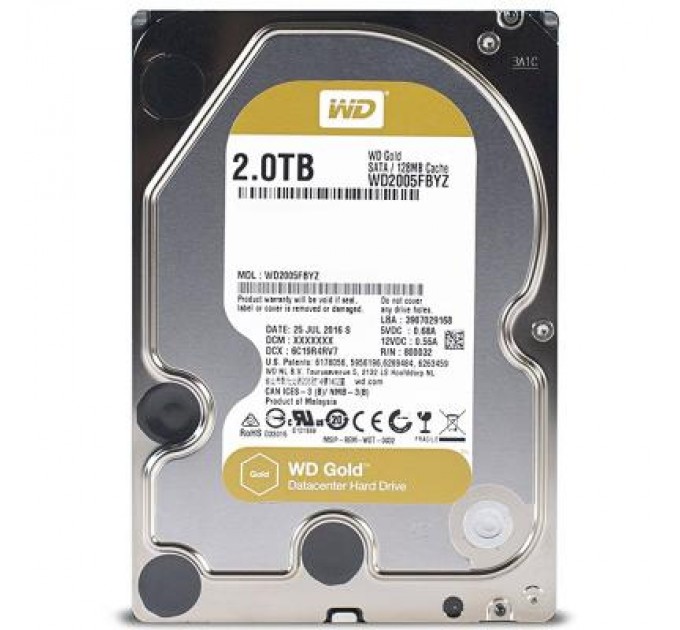 WESTERN DIGITAL Жорсткий диск 3.5" 2TB WD (WD2005FBYZ)