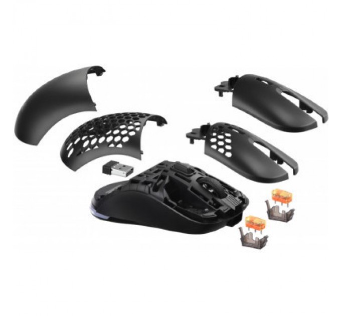 2E Мишка 2E Gaming HyperDrive Lite RGB Wireless/USB Black (2E-MGHDL-WL-BK)