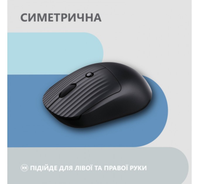 2E Мишка 2E MF218 Silent Wireless/Bluetooth Black (2E-MF218WBK)