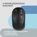 2E Мишка 2E MF218 Silent Wireless/Bluetooth Black (2E-MF218WBK)