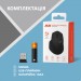 2E Мишка 2E MF280 Silent Wireless/Bluetooth Black (2E-MF280WBK)