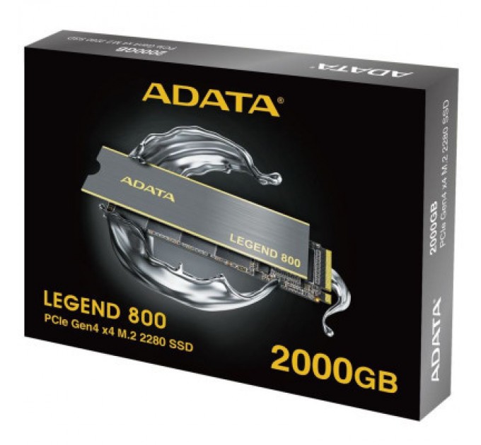 ADATA Накопичувач SSD M.2 2280 2TB ADATA (ALEG-800-2000GCS)