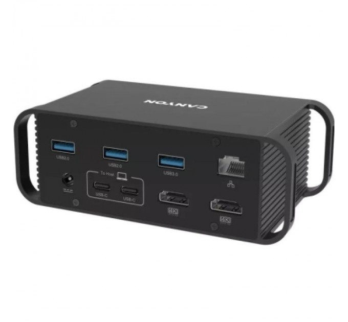 Canyon Порт-реплікатор Canyon Docking Station with 14 ports, with Type C female*4, USB3.0*2, USB2.0*2 (CNS-HDS95ST)