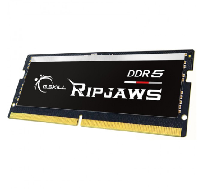 G.Skill Модуль пам'яті для ноутбука SoDIMM DDR5 16GB 4800 MHz Ripjaws G.Skill (F5-4800S3434A16GX1-RS)