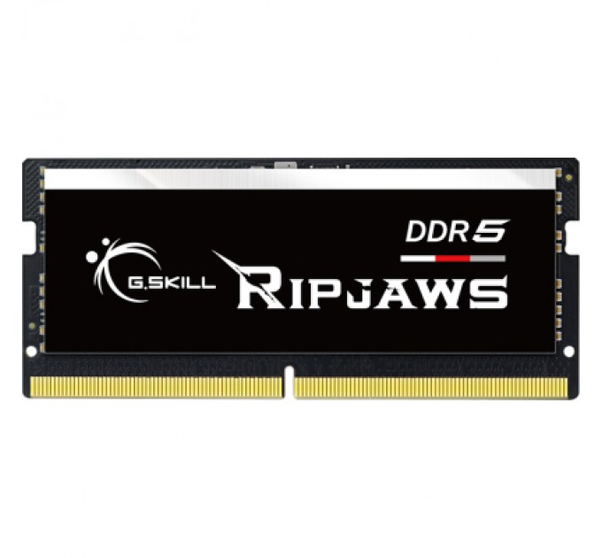G.Skill Модуль пам'яті для ноутбука SoDIMM DDR5 16GB 4800 MHz Ripjaws G.Skill (F5-4800S3434A16GX1-RS)