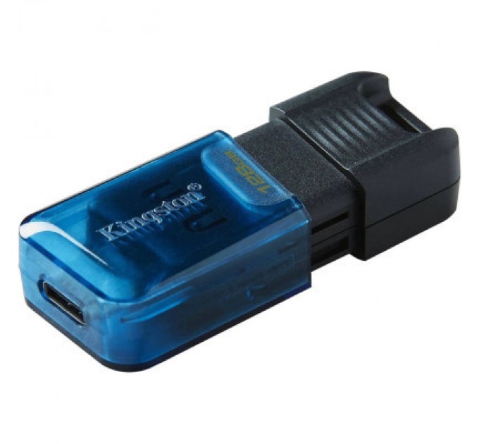 Kingston USB флеш накопичувач Kingston DataTraveler 80 M Blue/Black (DT80M/128GB)