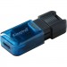 Kingston USB флеш накопичувач Kingston DataTraveler 80 M Blue/Black (DT80M/128GB)