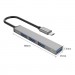 Orico Концентратор Orico Type-C to USB3.0, 3xUSB2.0 (AH-13-GY-BP) (CA913534)