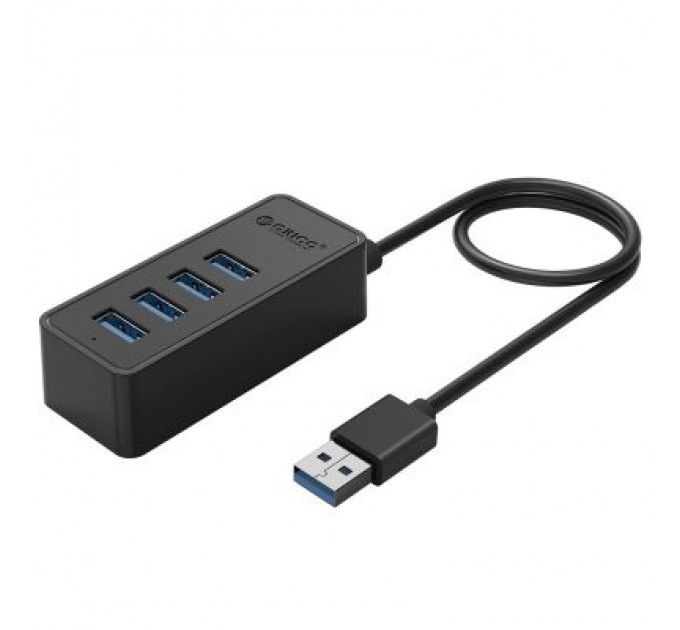 Orico Концентратор Orico USB 3.0 4 ports (W5P-U3-100-BK-PR) (CA911264)