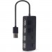 Gembird Концентратор Gembird USB 2.0 4 ports switch black (UHB-U2P4-05)