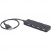 Gembird Концентратор Gembird USB 2.0 4 ports black (UHB-U2P4-06)